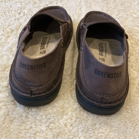 Birkenstock Duma brown leather loafers. Size 37 EUR. Excellent, like new. - Picture 4 of 10